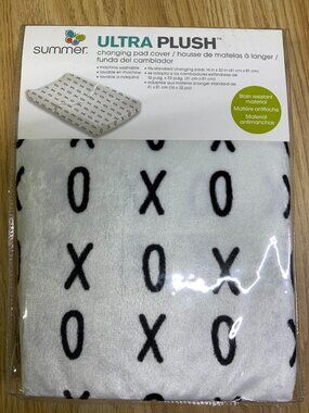 Summer Ultra Plush Changing Pad Cover - XO